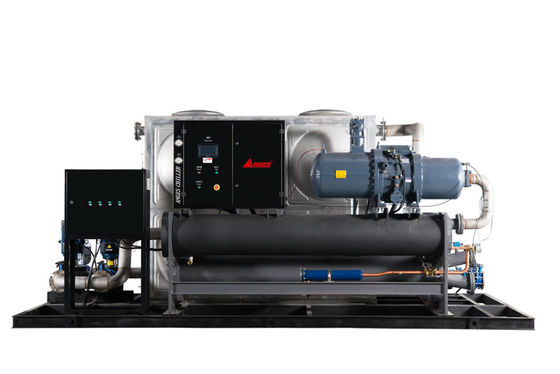 kupować Przemysłowy duży chłodzony wodą agregat śrubowy 440HP ISO9001 online manufacture