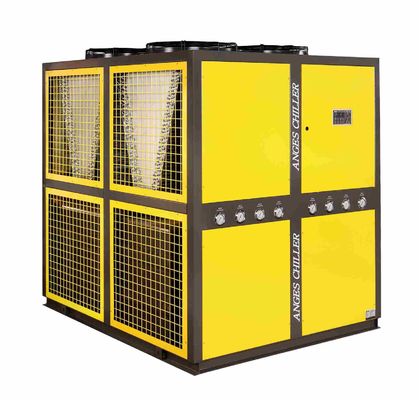 kupować Modułowy chłodziarz chłodzony powietrzem o pojemności 40 ton o mocy 40 KM dla HVAC online manufacture