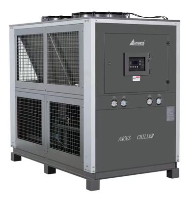 kupować 40hp Półhermetyczna R134A chłodzona powietrzem śrubkowa sprężarka chłodnicza do wtryskowania online manufacture