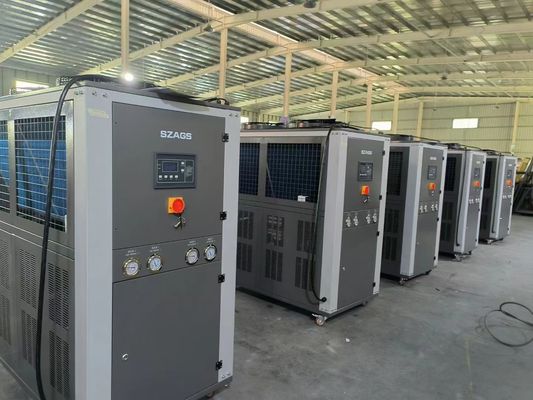 kupować R22 10tonowy chłodnik typu chłodzonego powietrzem do maszyn do formowania ciśnieniowego online manufacture