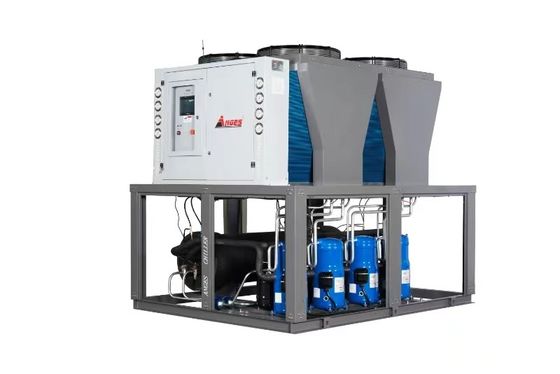 kupować Chłodnia śrubowa o temperaturze 35 ton, schłodzona wodą, z kondensatorem rury miedzianej z płetwami online manufacture