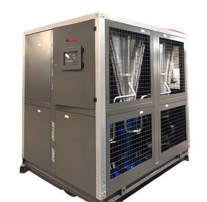 kupować 30HP Przemysłowy system chłodzenia chłodzonego powietrzem typu rolkowy Chiller wodny Przenośny system chłodzenia do procesów wtrysku online manufacture