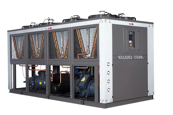 kupować 120TR Przemysłowy chłodnik śrubowy chłodzony powietrzem System chłodzenia przemysłowego dla maszyn wtryskujących online manufacture