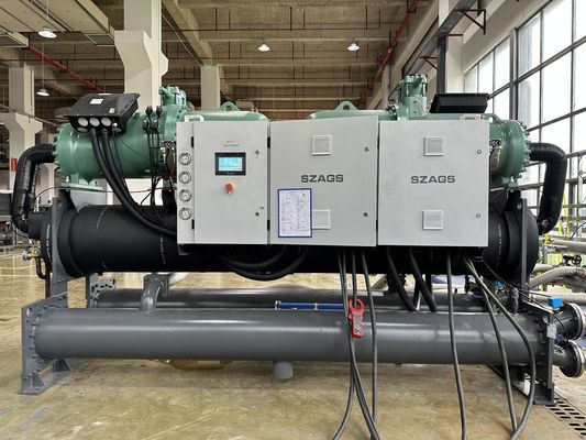 kupować 360hp Chiller o niskiej temperaturze typu śrubowego, schłodzony wodą, z kompresorem BITZER online manufacture