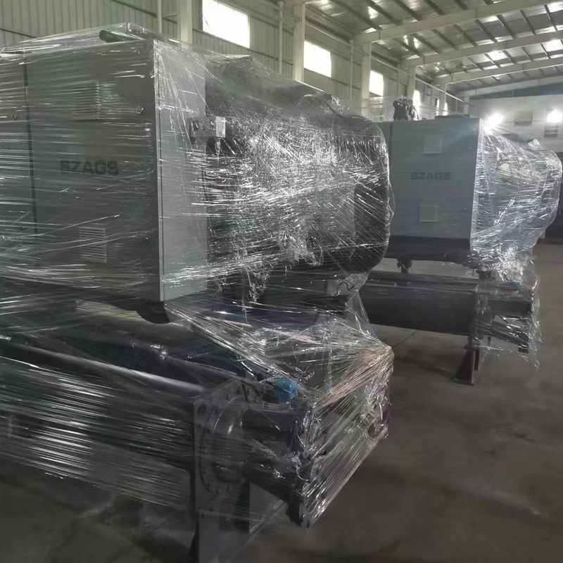 60hp Chiller o ochłodzeniu wodnym zintegrowany system półhermetyczny typ śruby