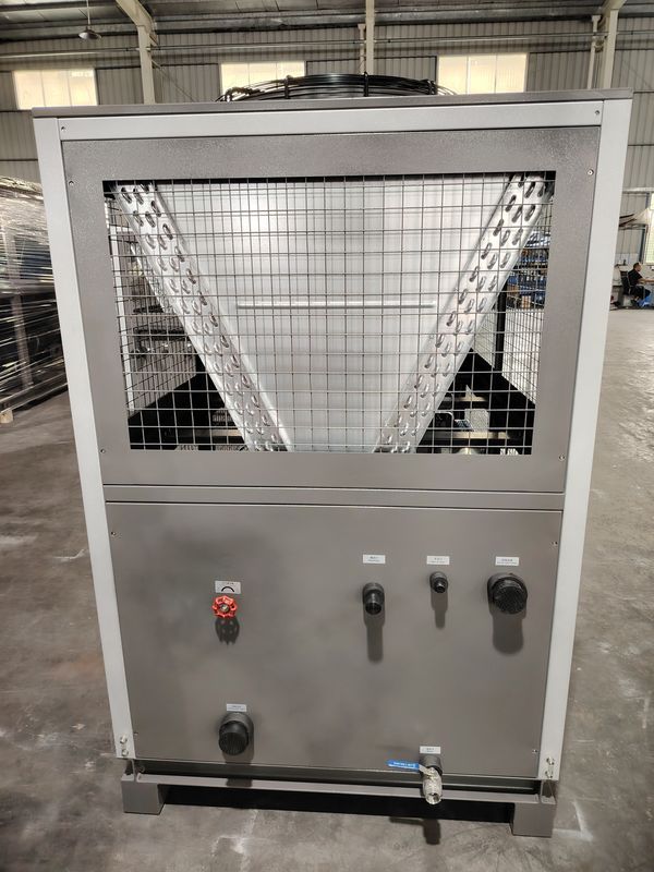 Przemysłowe rozwiązanie chłodnicze 20HP Chiller chłodzony powietrzem do energooszczędnego formowania wtryskowego/galwanizacji/chłodzenia laserowego