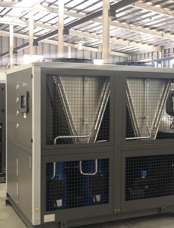 30HP Przemysłowy system chłodzenia chłodzonego powietrzem typu rolkowy Chiller wodny Przenośny system chłodzenia do procesów wtrysku