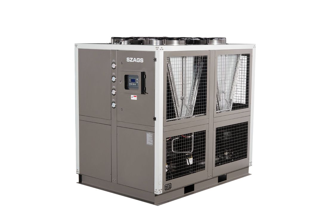 Chiller SZAGS 20HP Chiller wody zamkniętego pętla Industrial Chiller Unit dla maszyn do przetwarzania kauczuku