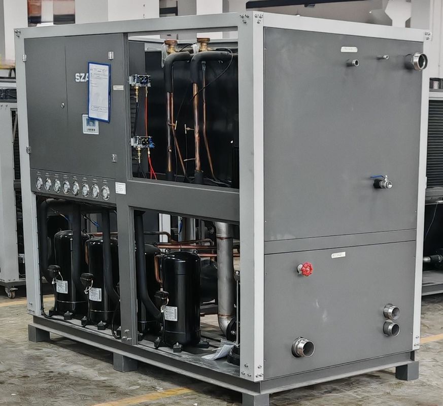 AW-40(F) 40HP Chiller chłodzony wodą do przetwarzania wyrobów z tworzyw sztucznych 40RT Chiller do Yizumi Injection Molding Machine