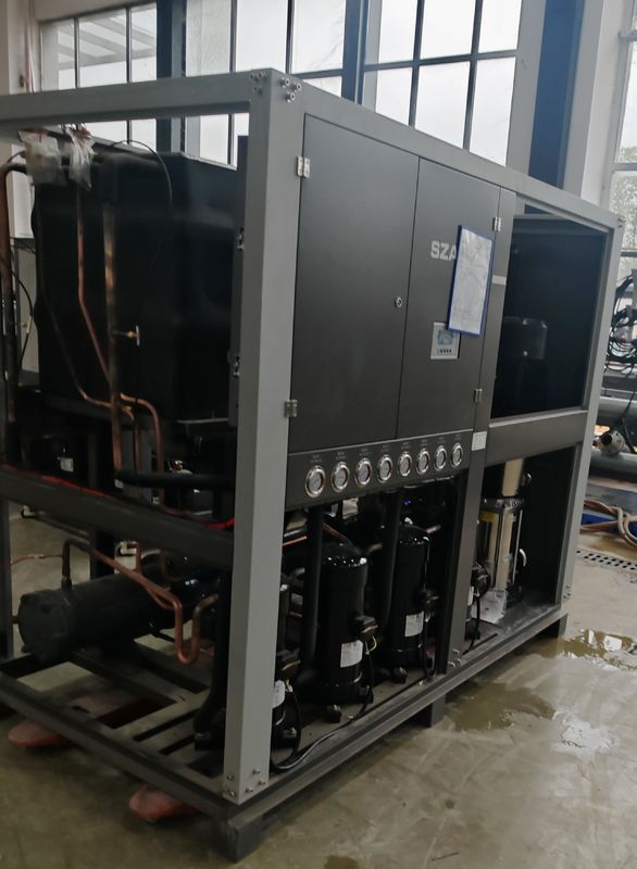 AW-40(F) 40HP Chiller chłodzony wodą do przetwarzania wyrobów z tworzyw sztucznych 40RT Chiller do Yizumi Injection Molding Machine