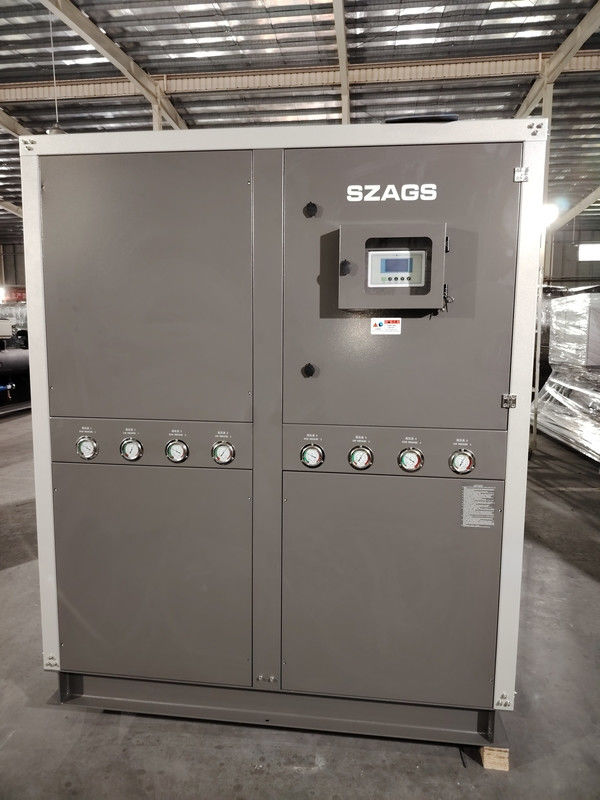40 ton chłodzony powietrzem chłodnik wodny typu roll 144KW Chłodzony powietrzem system przemysłowy do maszyny wytłaczającej