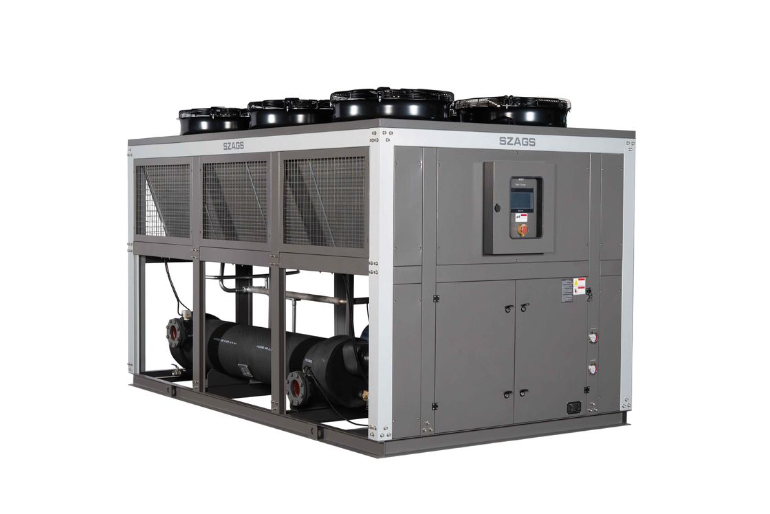 200RT Chiller śruby chłodzony powietrzem R407C Wysokiej wydajności Idealny do centrów danych i produkcji