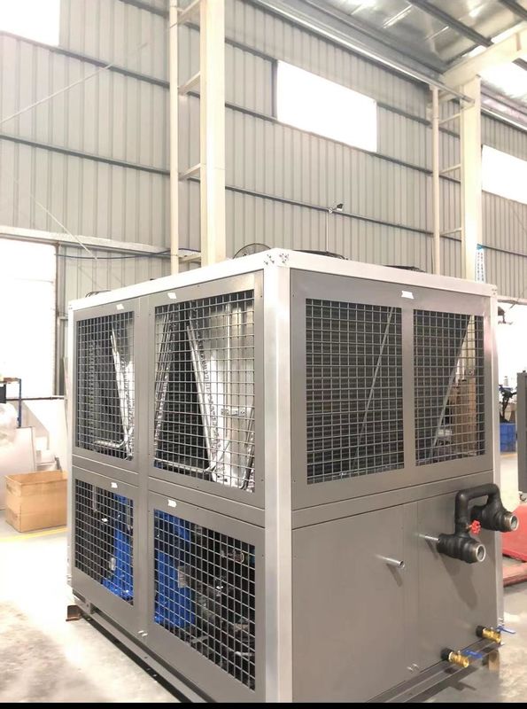 30HP Chiller stopu przemysłowego Wypłyn miedziano-niklowego stopu R407C Ekologiczne Chłodnik Do Centrum Obróbki CNC