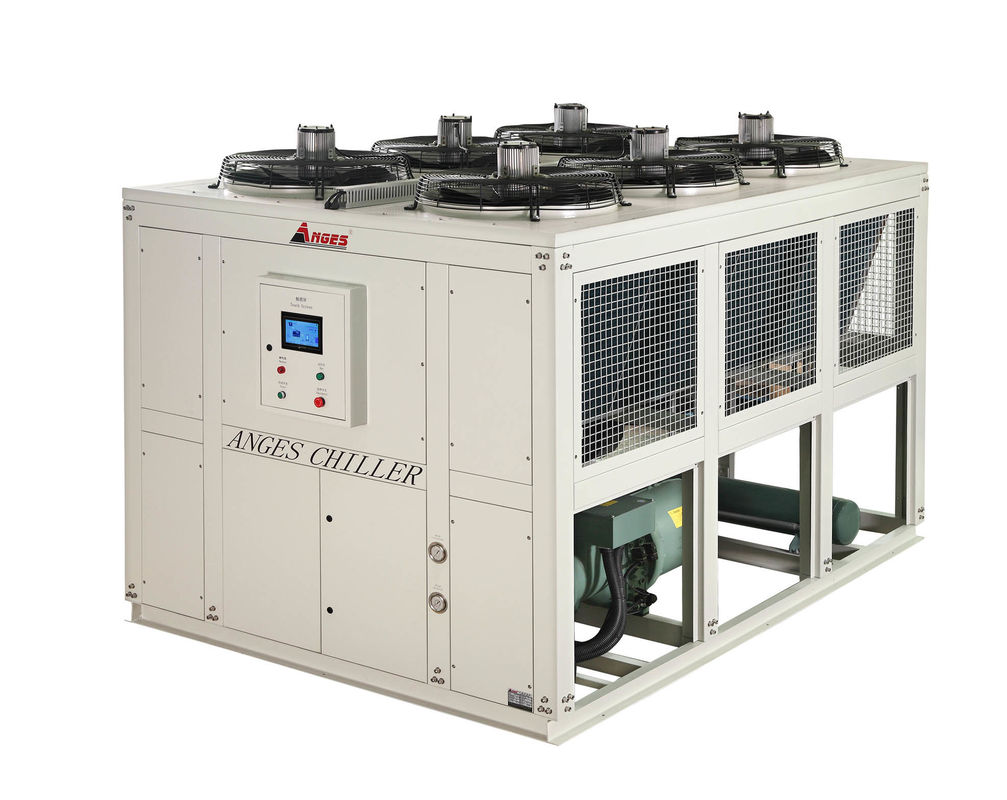 200HP Chiller przemysłowy typu śrubowego chłodzonego powietrzem Śrubowy chłodzący wodą do rozwiązania chłodzenia o wysokiej wydajności