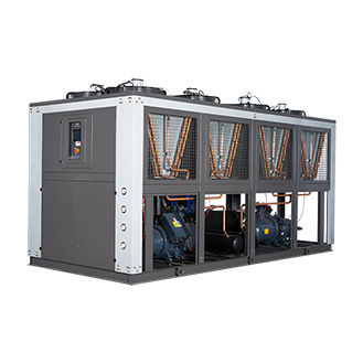 150HP Chiller Chiller Chiller chemiczny przemysłowy 150 Ton Maszyna chłodząca powietrzem Do linii wytłaczania profili PVC