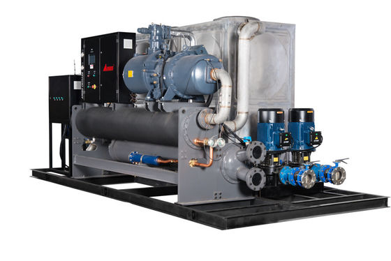 Śruba HVAC Water Industrial Chiller Chłodzony wodą CE