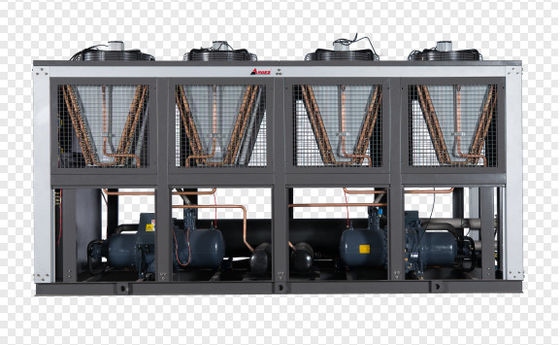 Emerson Solenoid Valve 75HP Chiller śrubowy chłodzony powietrzem do druku i linii laminacji folii BOPP